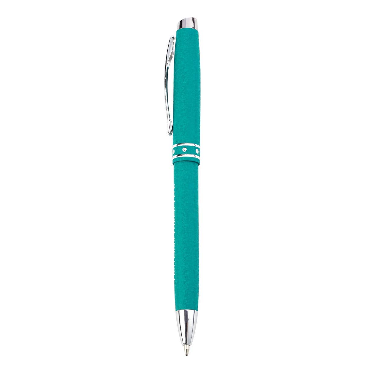 Christian Art Gifts - Wholesale Pen - Pen in Case Teal Trust in the Lord Prov. 3:52
