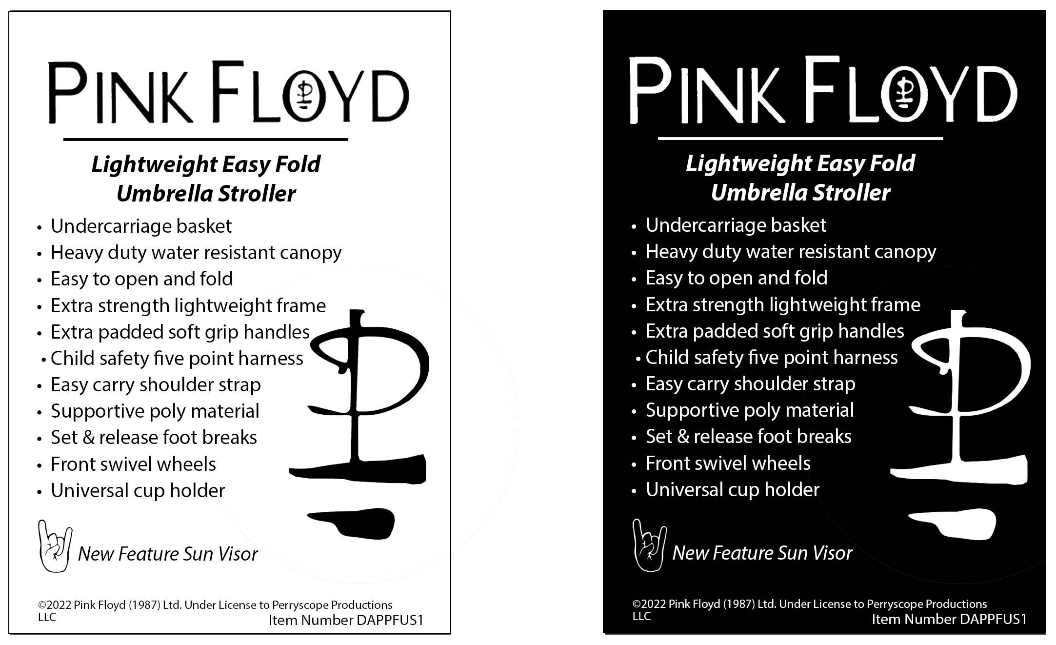 Daphyl's LLC – wholesale Stroller – Baby – Pink Floyd Prism Stroller6