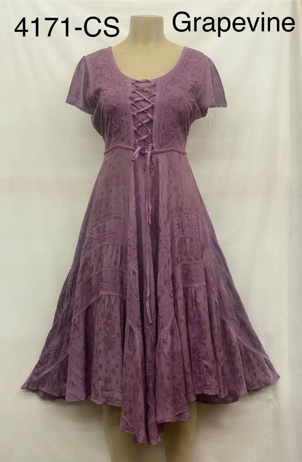 JUST CRUISING - India Casual Designs - Vente Robe – femme - Robe bohème élégante à détails brodés10