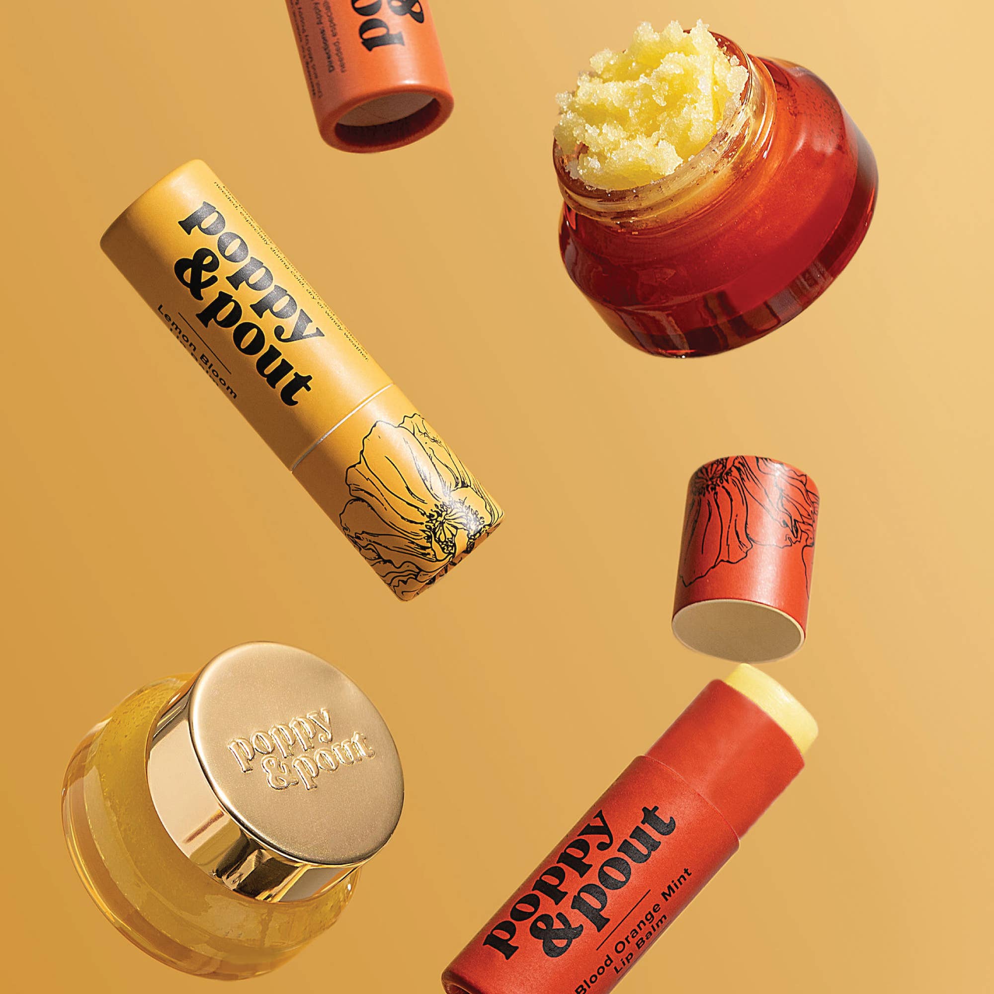 Poppy & Pout - Wholesale Lip Balm - Lip Balm, Blood Orange Mint7