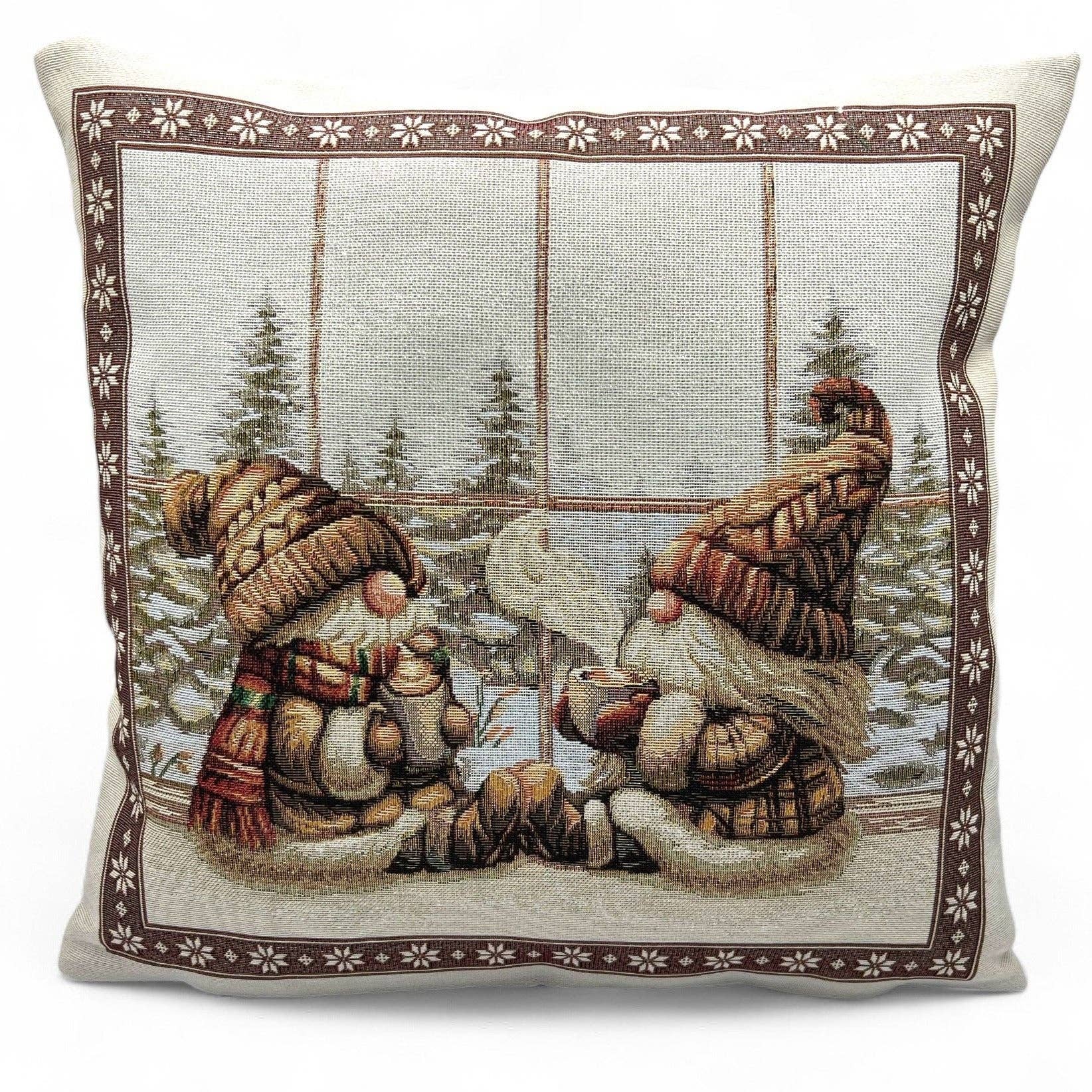 Hesta – wholesale Prydnadskuddfodral – BUDDY Premium Gobeläng Jacquard kuddfodral, 45x45 cm0