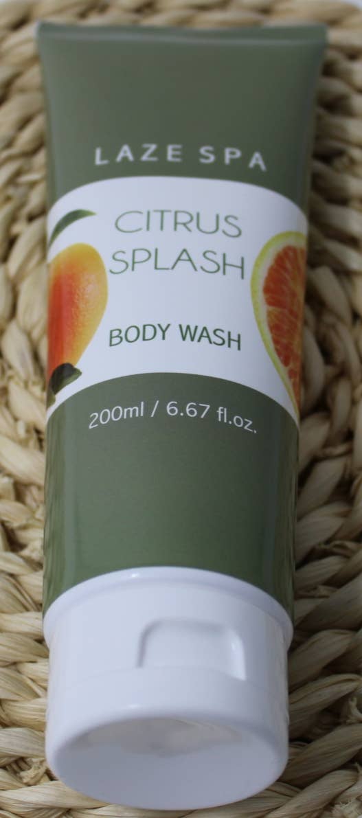 Northwoods Food and Gift Enterprises - Wholesale Body Cream/Lotion - The Laze Spa Citrus Splash Bath and Body Products0