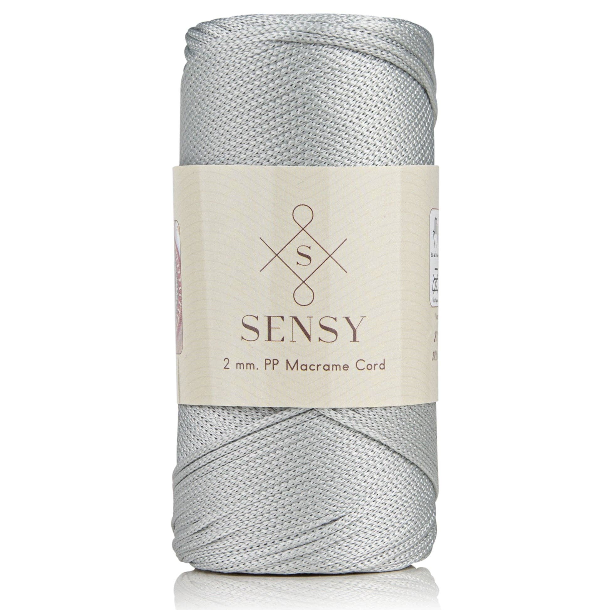 Sensy - Wholesale Garen - Sensy Premium 2 mm macramékoord van 100% polyester - 251 yards (230 meter)19