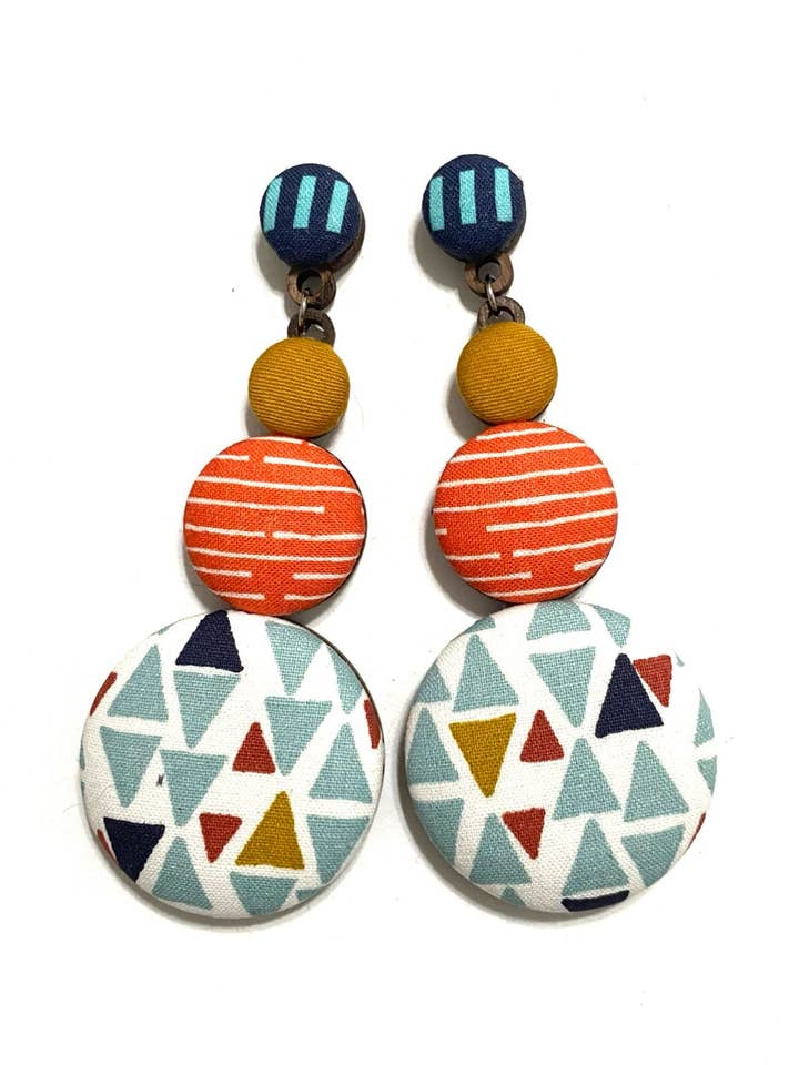 Orecchini Paleta - Geometria Stravagante per la vendita all'ingrosso da parte di Botón de Azúcar