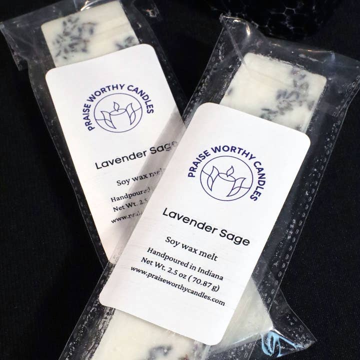 Barrette di cera a base di soia/cera da fondere per la vendita all'ingrosso da parte di Praise Worthy Candles