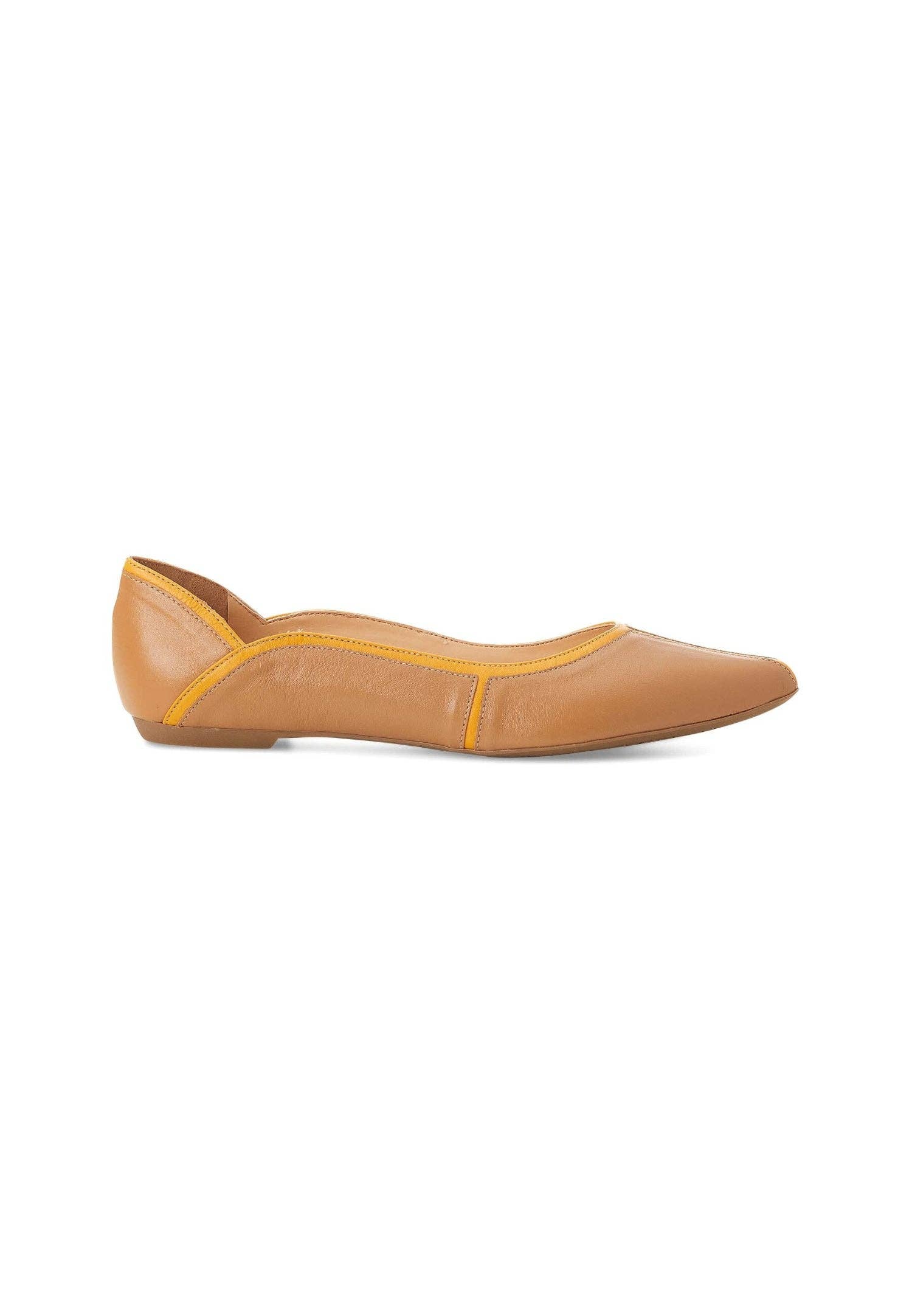 Mangará Atelier - Wholesale Flats - Women's - Beige Pitanga Women's Ballerinas - Stylish & Comfortable0