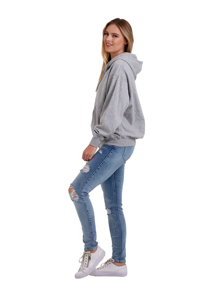 U.S. Apparel - Wholesale Hoodie - Unisex - Adult Full Zip Hood14