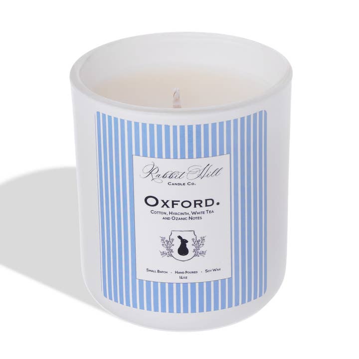 Oxford for wholesale by Rabbit Hill Candle Co.
