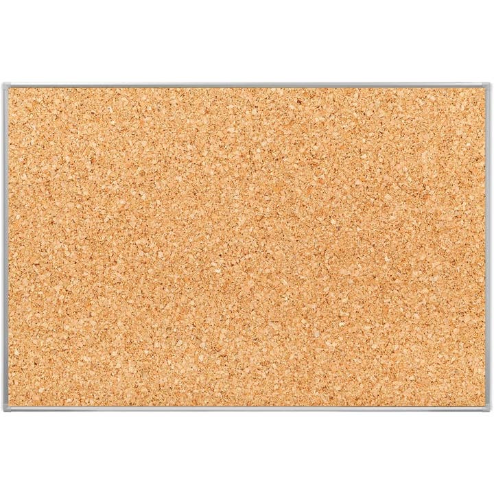 Natural Cork Whiteboard Aluminium Frame m-office 240x120cm for wholesale by MEDEL OFFICE
