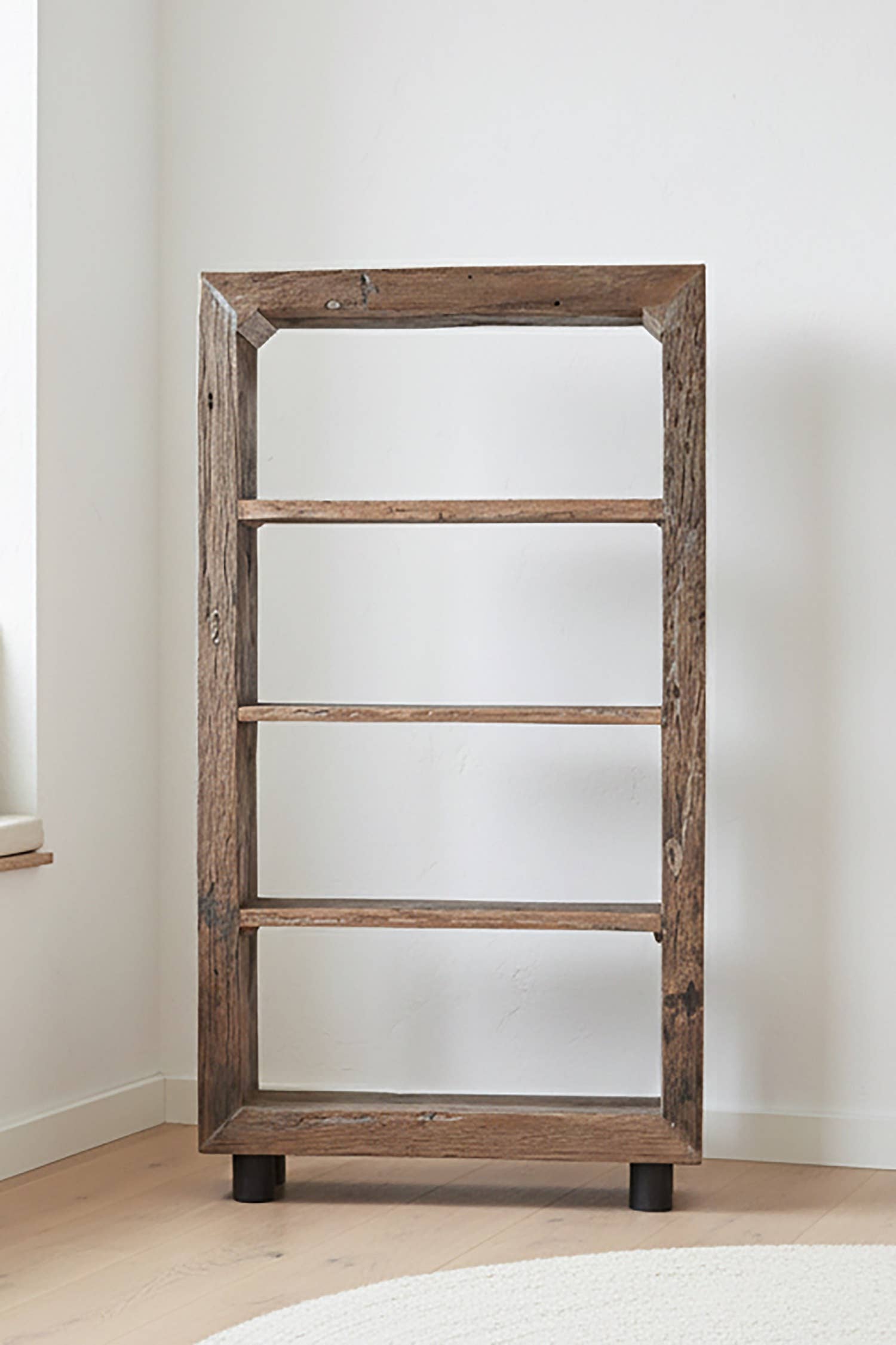 BIDKhome - Wholesale Bookcase - Wood Bookshelf 4 Tier H 71" & L 39.5"7