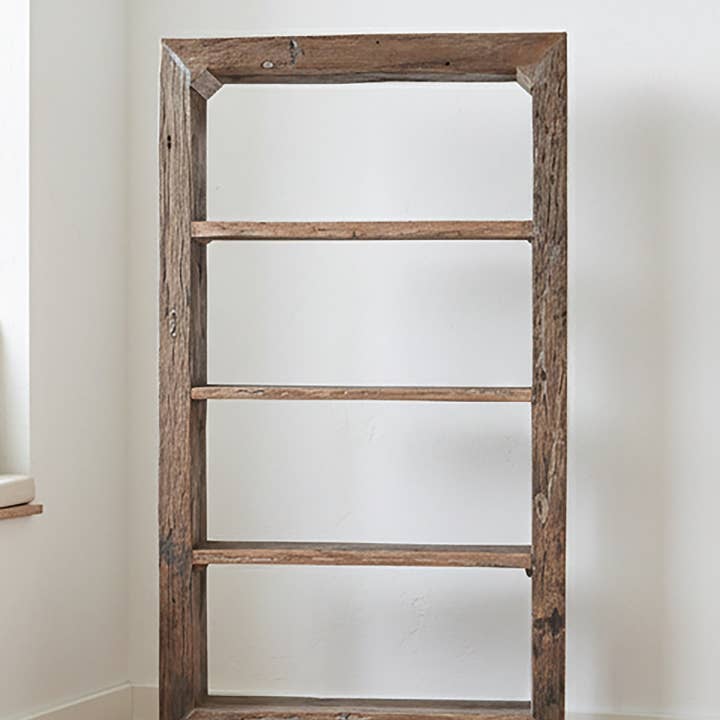 BIDKhome - Wholesale Bookcase - Wood Bookshelf 4 Tier H 71" & L 39.5"7