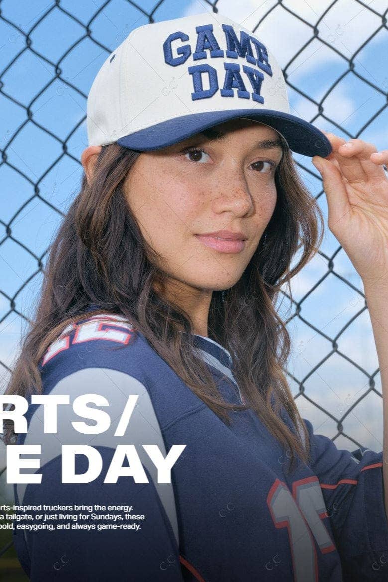 MiMi Wholesale - Wholesale Trucker Hat - Women's - TCM0015 "GAME DAY" Trucker Hat12