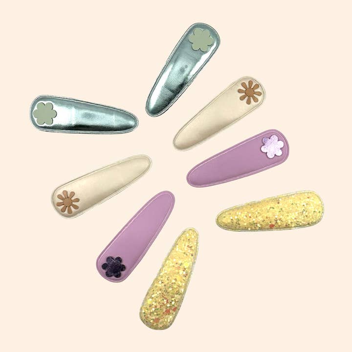 Bluebell Petite - Wholesale Hair Clip - Kids - Lilac Click Clacks4