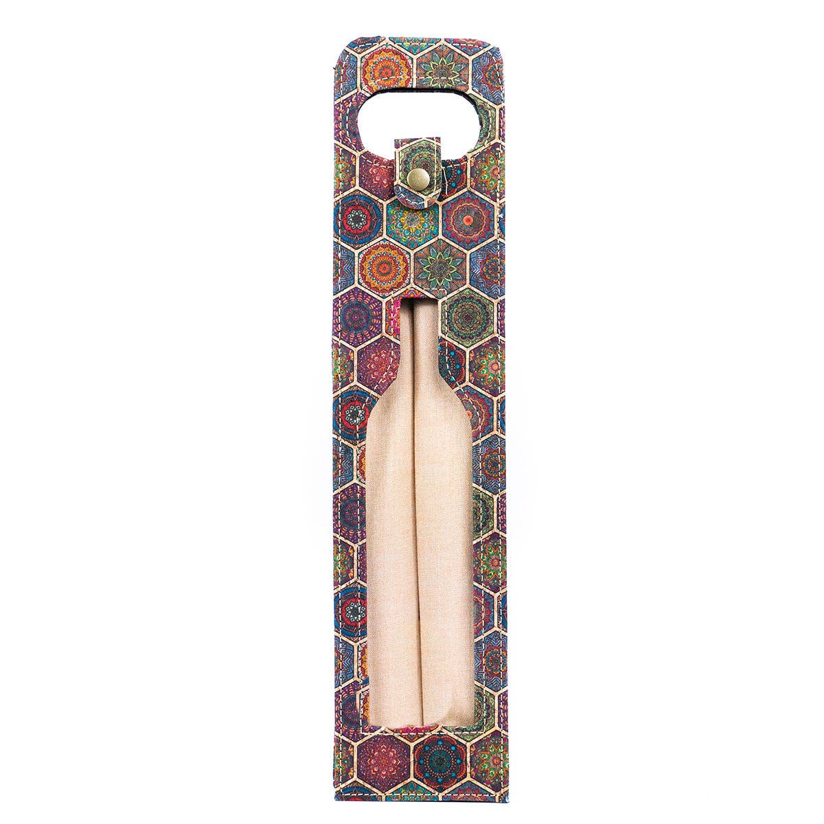 Meninas Bonitas Cork – wholesale Wine gift bag – Natural Cork Wine Carrier and Gift Bag L-10690