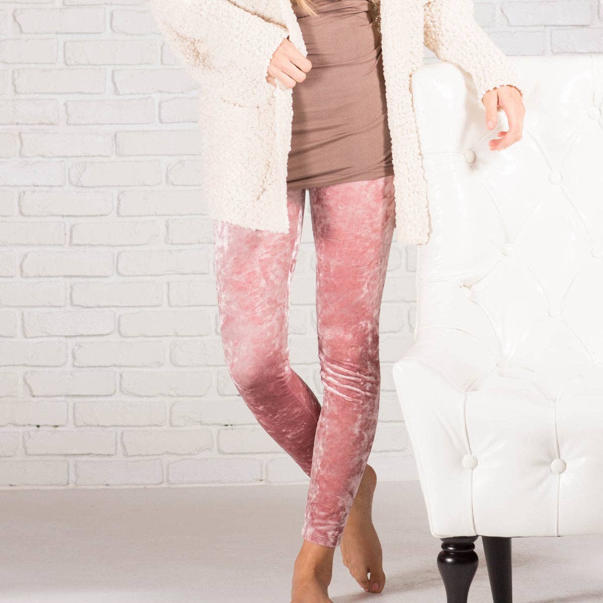 Truly Contagious - Vendita all'ingrosso Leggings - Donna - Leggings in velluto 827VEL0022