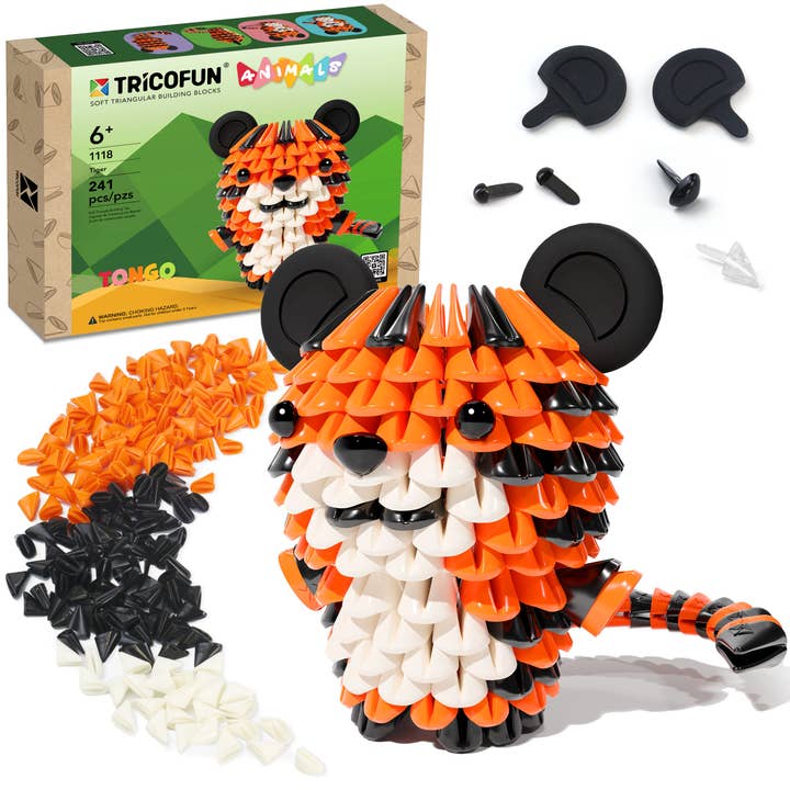 TRICOFUN™ Animaux tongo le tigre kit de construction -1118 pour la vente par Tricofun