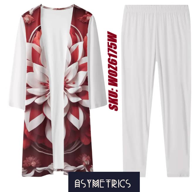 New Asymetrics Women's Long Sleeve Cardigan and Leggings Set for wholesale by E=M/C2