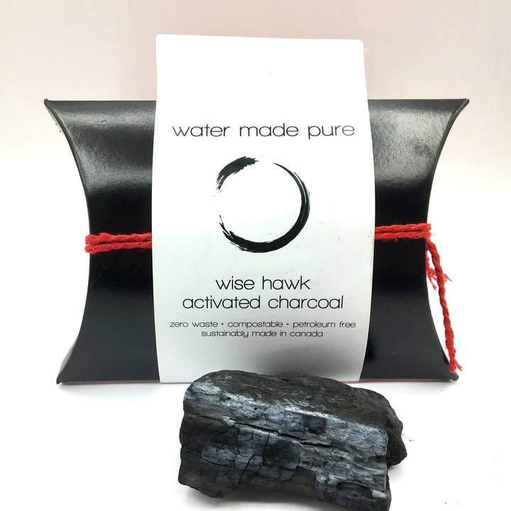 Wise Hawk - Wholesale Water Filter - Gift Packaged Premium Binchotan Medium Activated Charcoal