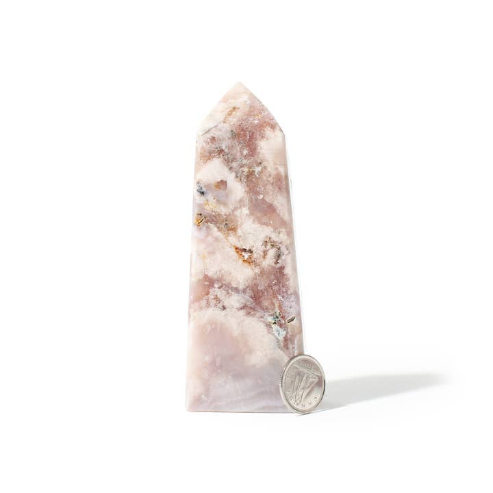 Stonebridge Imports - Wholesale Spiritual Stone/Crystal - Flower Agate Tower1