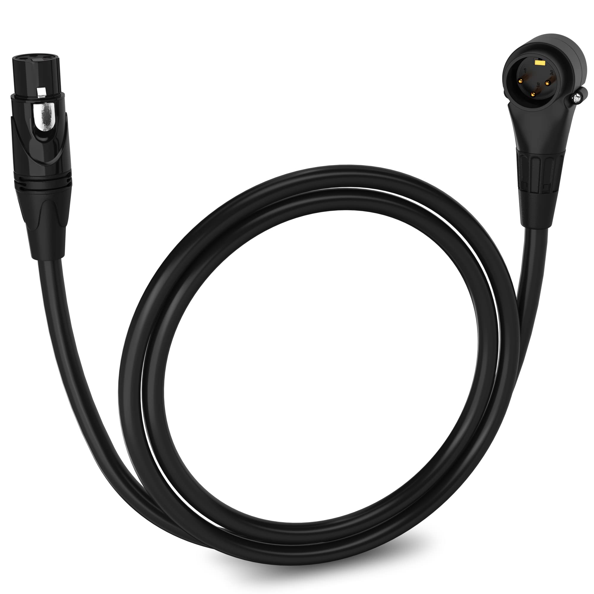 LyxPro – wholesale Musikinstrument – Mikrofon XLR Vinklad Manlig Kabel 3 Pin Mic Kabel Pro Audio9