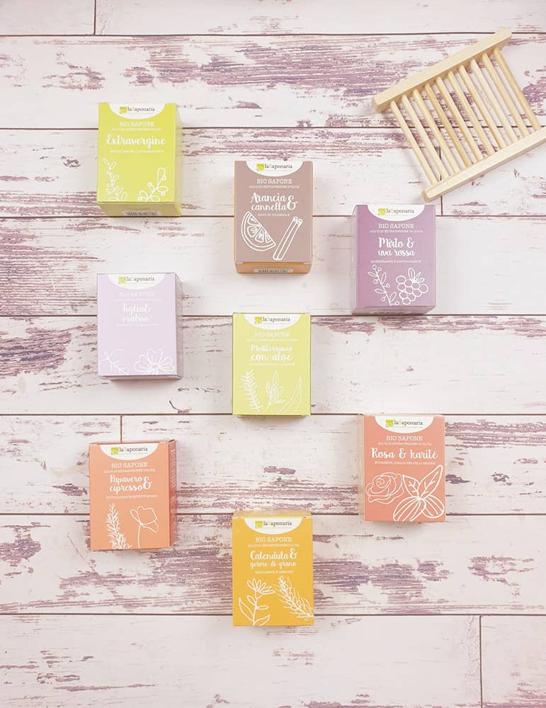 La Saponaria - Wholesale Bar Soap - Almond and Ginger Shower Soap (100 g)2