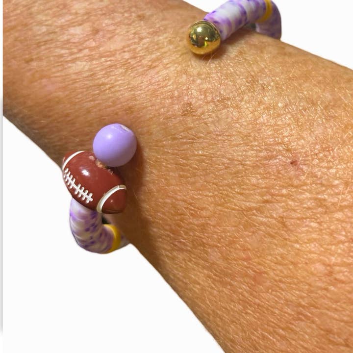 Gameday Cuff Bracelet - Team Colors Bracelet for wholesale by Anthologie, Co.