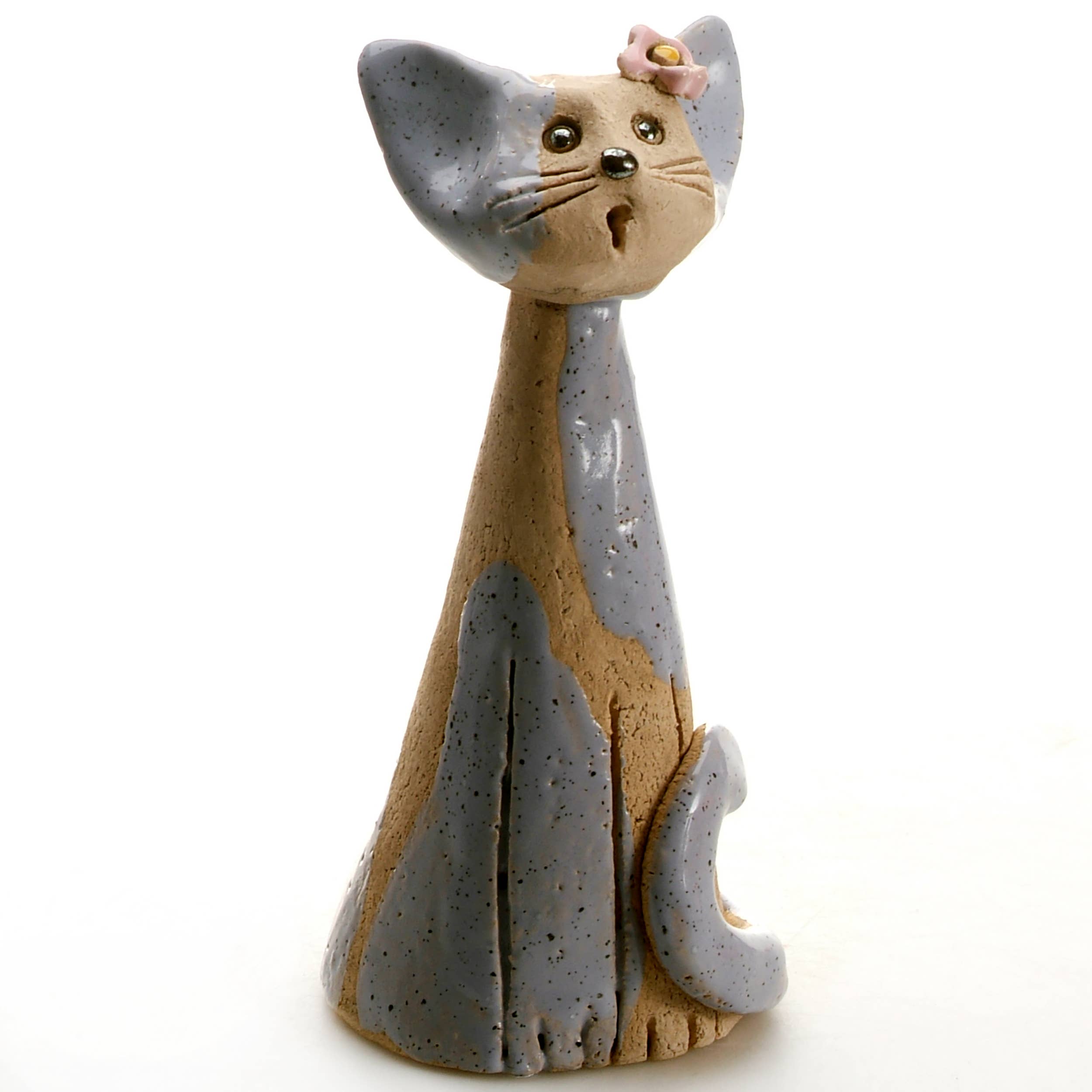 Enigma Supplies - Vendita all'ingrosso Statuette decorative - Simpatica statuetta decorativa in ceramica a forma di gatto | 2 stili3