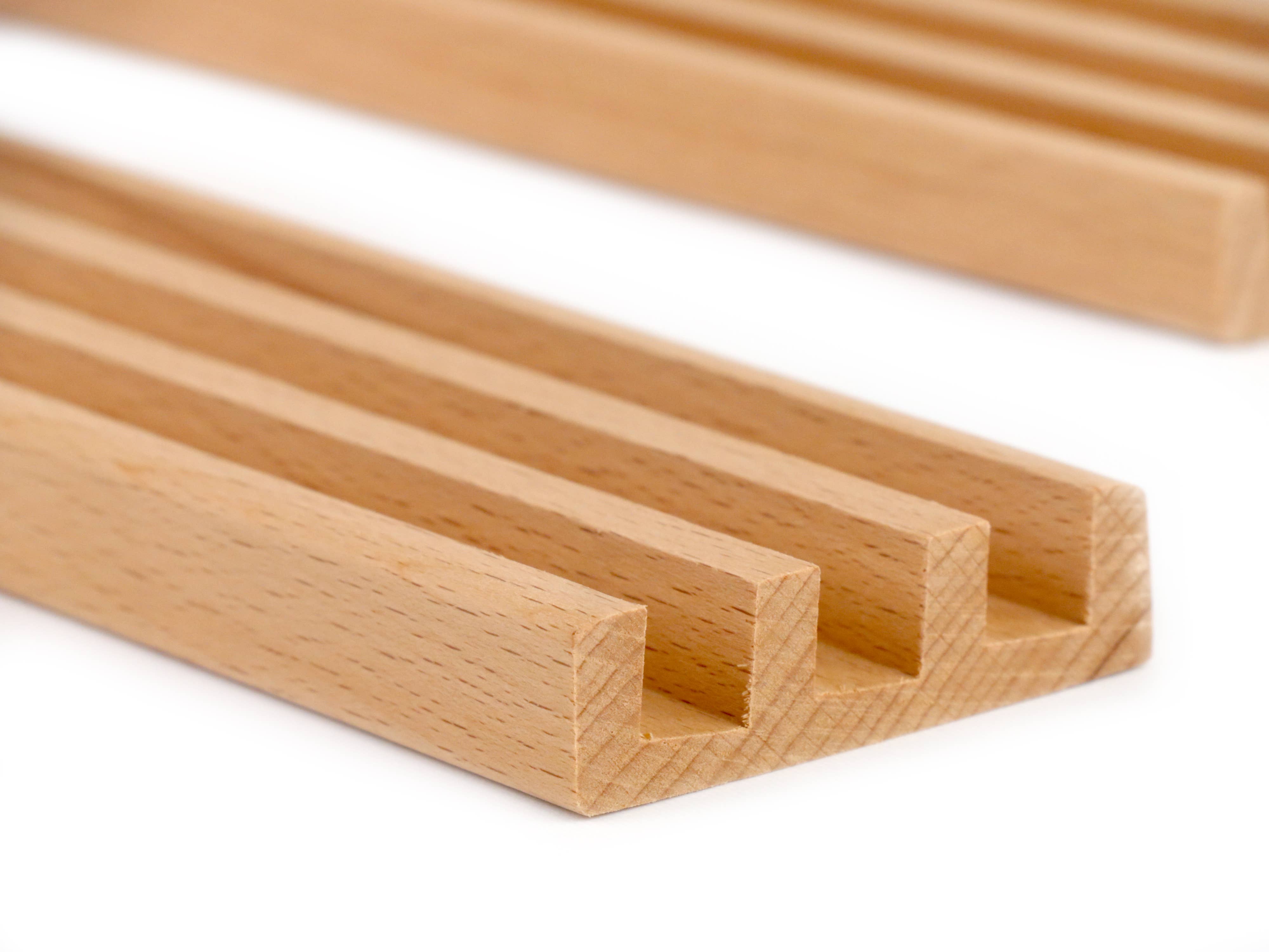 Regal Games - Wholesale Dominoes - Wooden Domino Trays  (set of 4)4