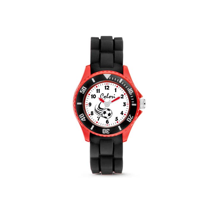 Kids watch with soccer ball for wholesale by Colori