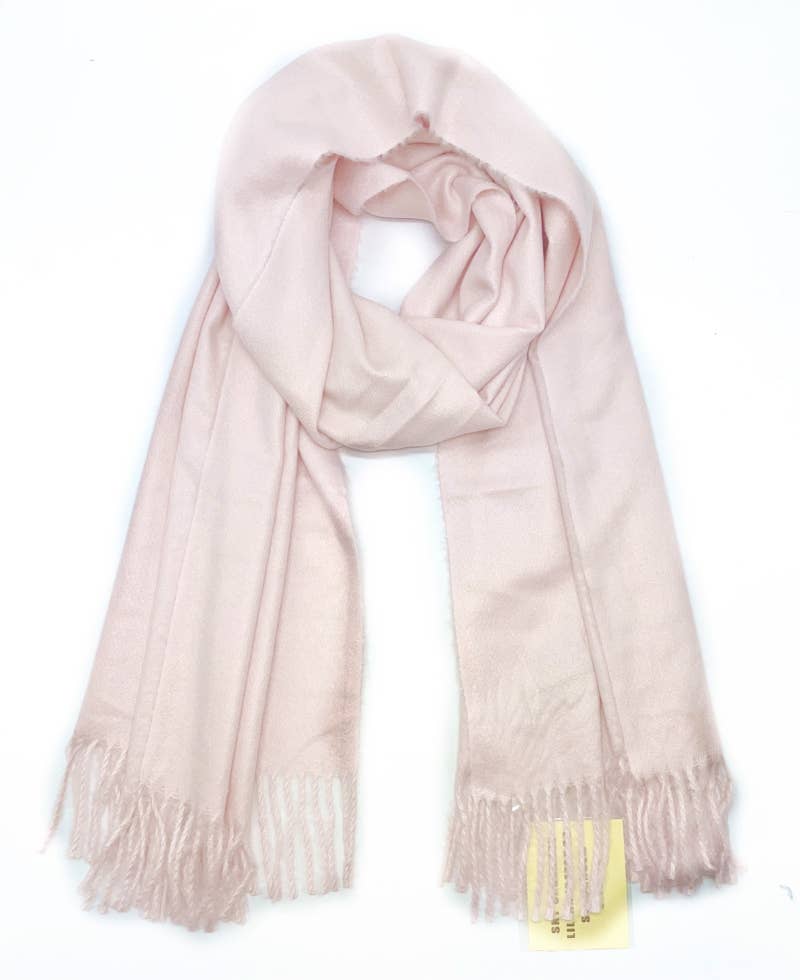 LINETA - Wholesale Scarf - Women's - SKY-88 Very Thick Plain Scarf16