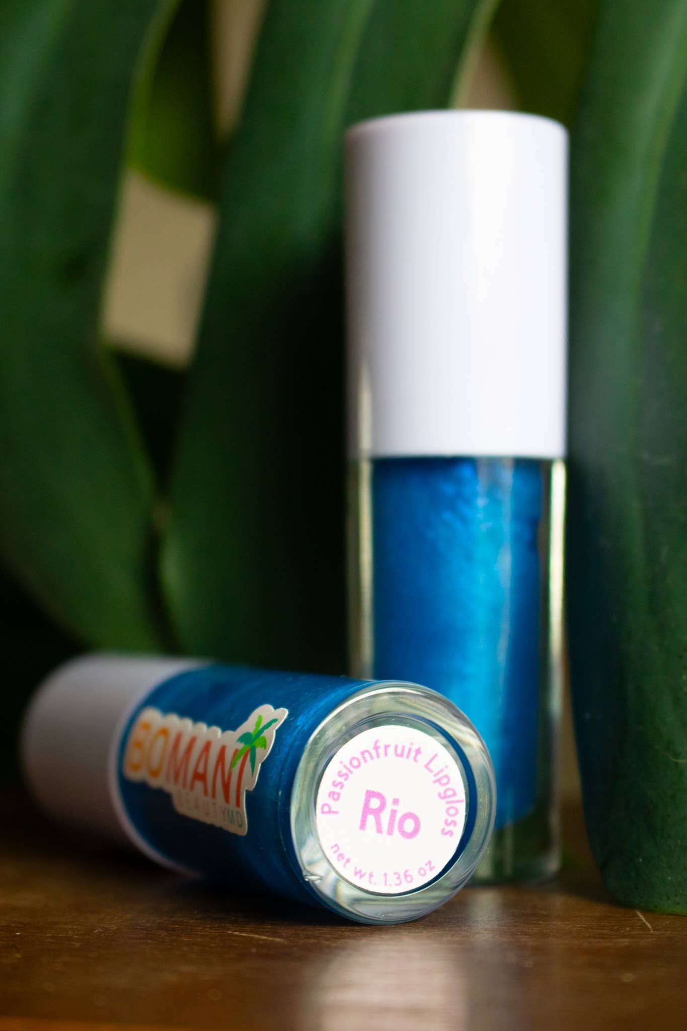 Bomani Beauty MD - Wholesale Lip Gloss - Passionfruit Lip Gloss - Rio (Deep Blue)1