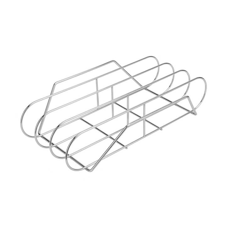 Outset XL Stainless Steel Rib Rack, 15.75” x 9.25” x 3.5” for wholesale by Fox Run Brands