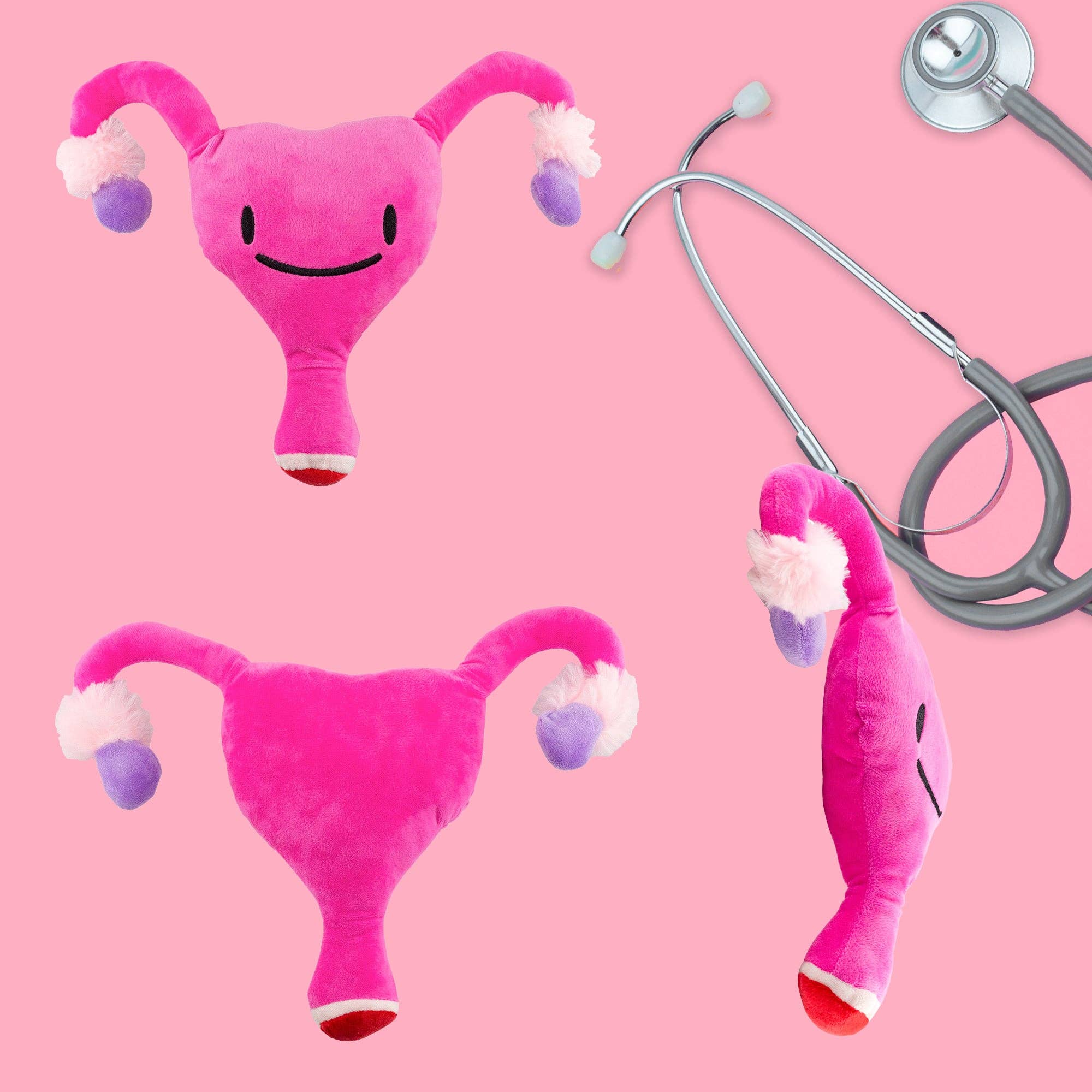 Kurated Korner - Venta al por mayor Peluche - Niños y bebés - Juguete de peluche Attatoy Plush Uterus, Ivy The Uterus4