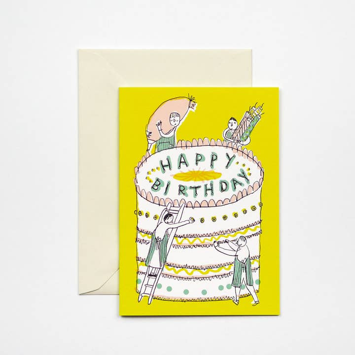 Hadley - Wholesale Birthday Card - Massive Cake