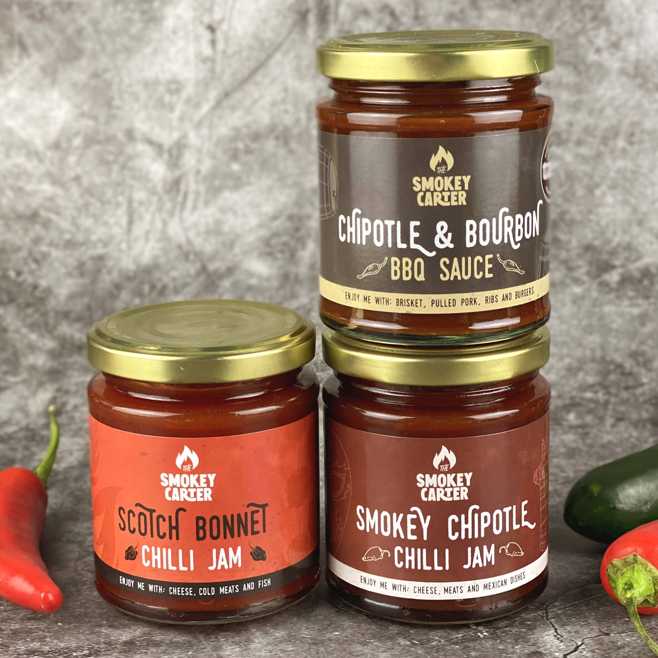 The Smokey Carter – wholesale Jam/jelly – Chilli Addict Sauce Tube1