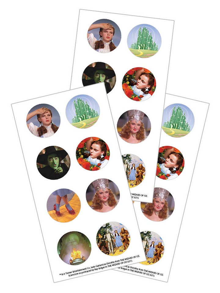 Wizard of Oz-Scenes 2" sticker for wholesale by Paper House Productions