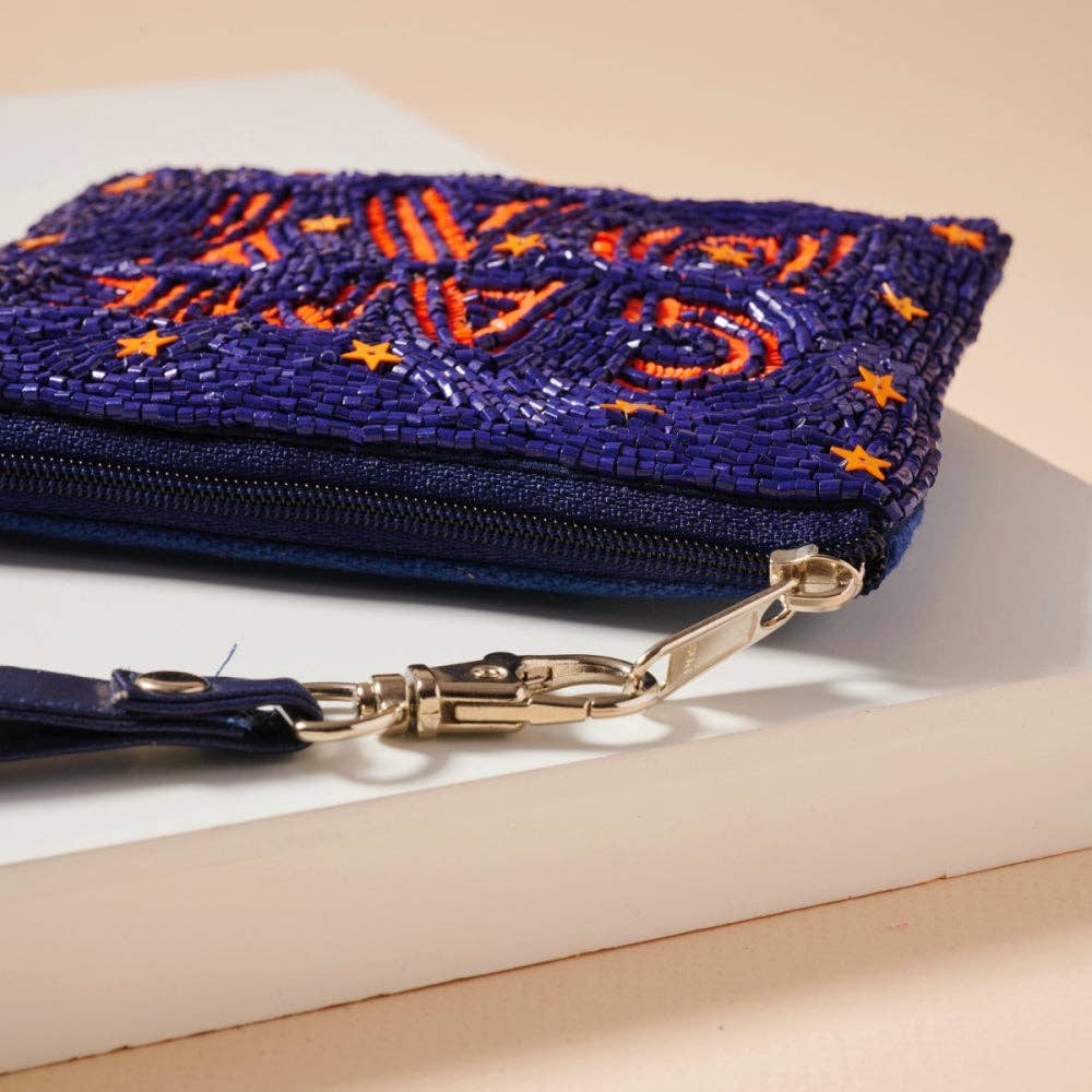 Frem – Großhandel Geldbörse – Damen – Game Day Münzbeutel mit Sternenperlen15