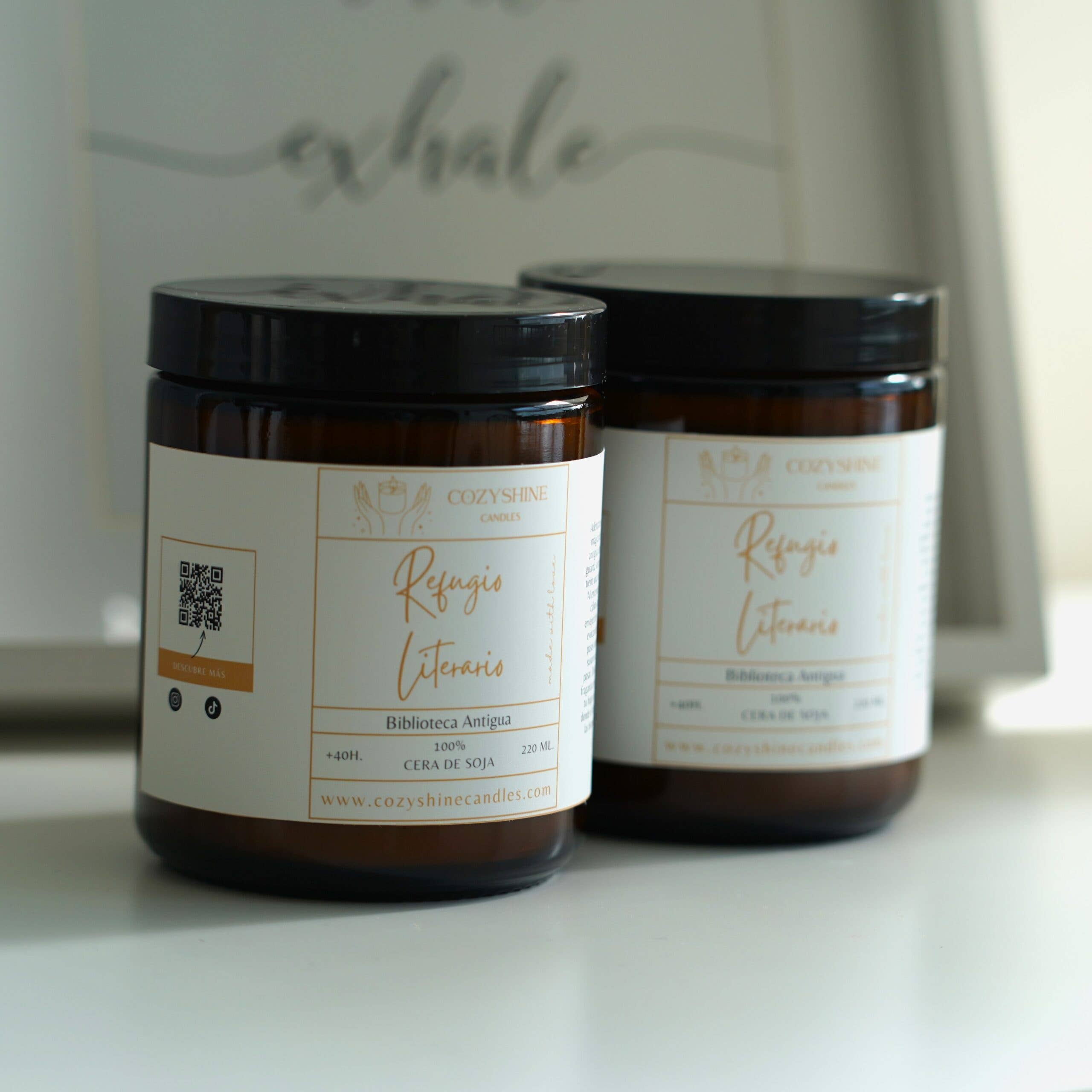 INZ Aragón S.Coop. Pequeña - Wholesale Jar/Filled Candle - Soy Wax Scented Candle – Literary Refuge6