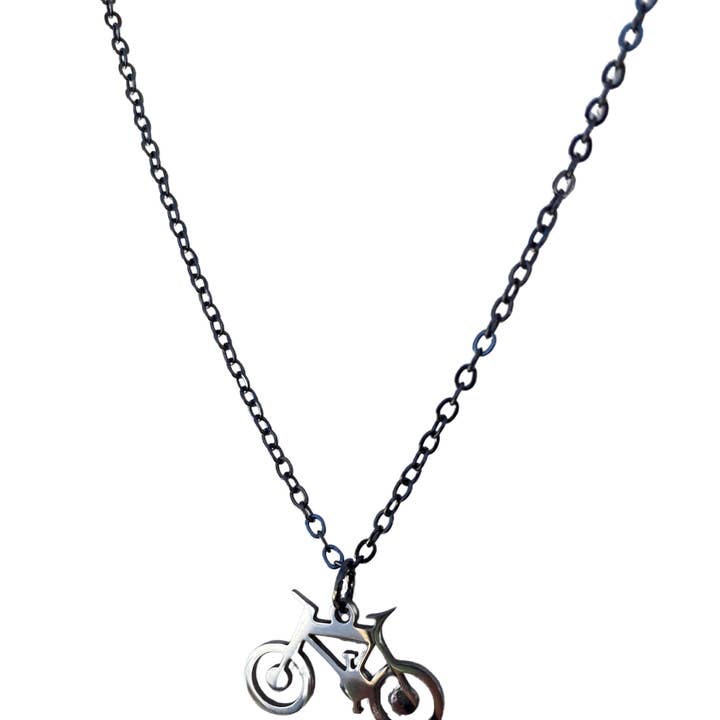 Bike Necklace for wholesale by Daydreams and Joy
