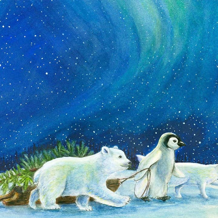 Amici invernali per la vendita all'ingrosso da parte di Kendra Hirons Art