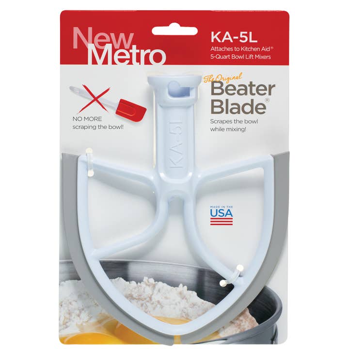 New Metro Design - Wholesale Kitchen Tool/Gadget - KA-6L Plastic Body BeaterBlade for 6 & 7-QT Bowl-Lift Mixers