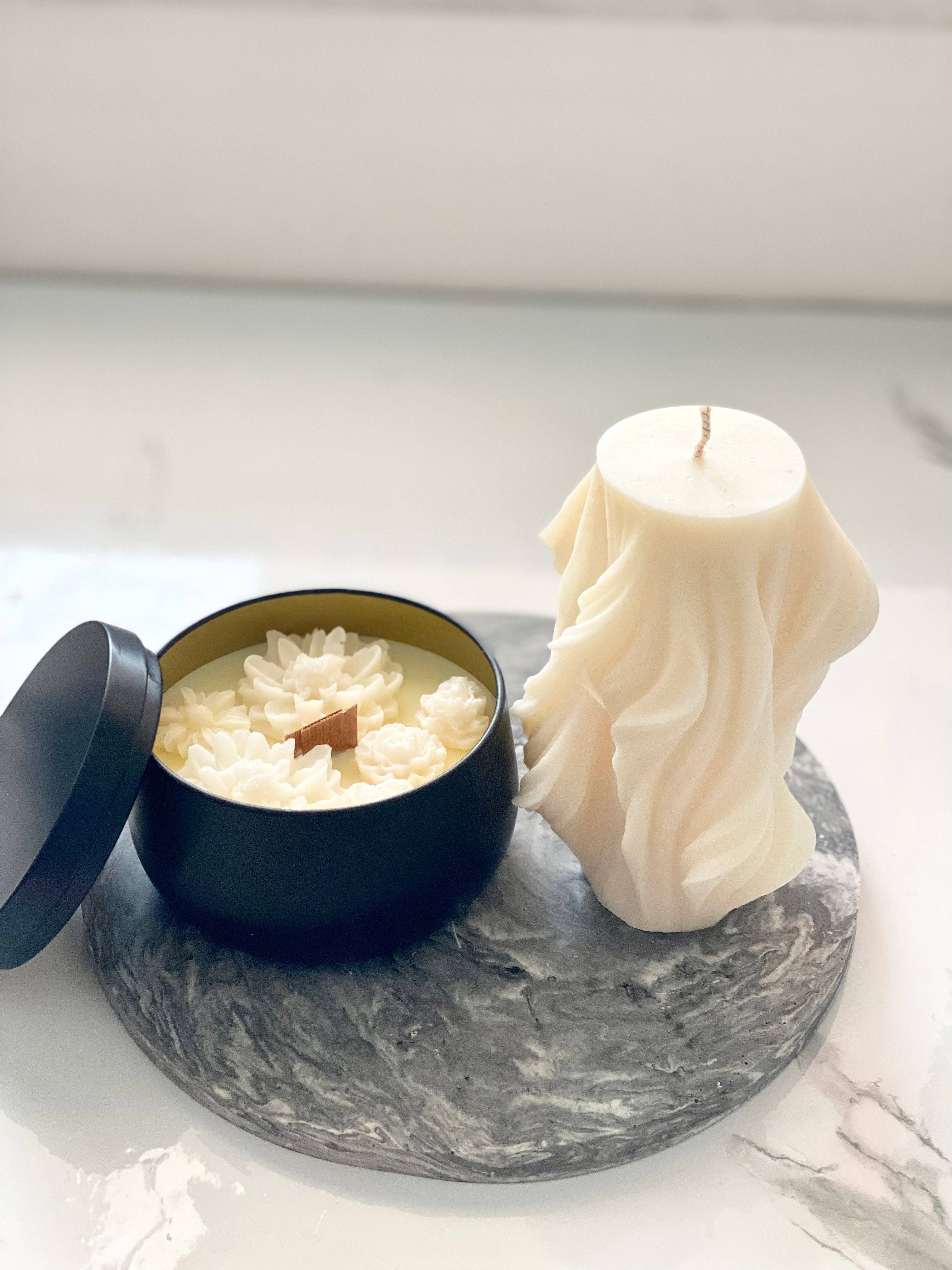 Scent Stories – wholesale Reseljus – Scents Heaven - Doftljus med blommor, sojavax, 40 timmars brinntid2