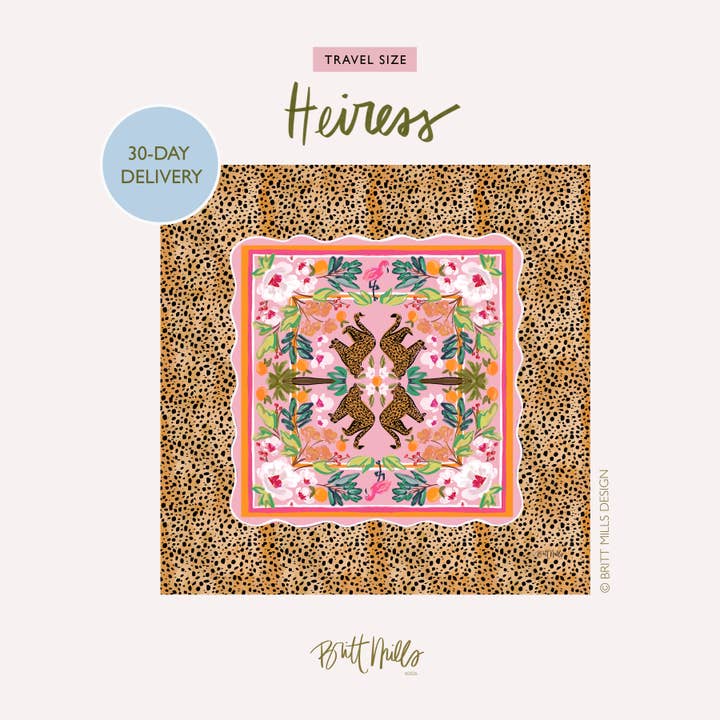 Britt Mills Design - Wholesale Table Protector - Britt Mills Mini Travel Mahjong Mat (Non-Neoprene)2