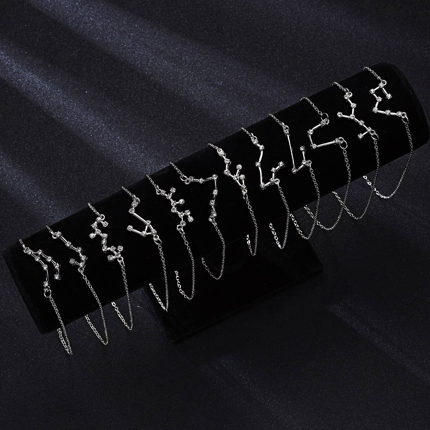 Gemscape UK - Wholesale Pendant/Charm Necklace - Zodiac Constellation Necklace - Gold with Crystals11