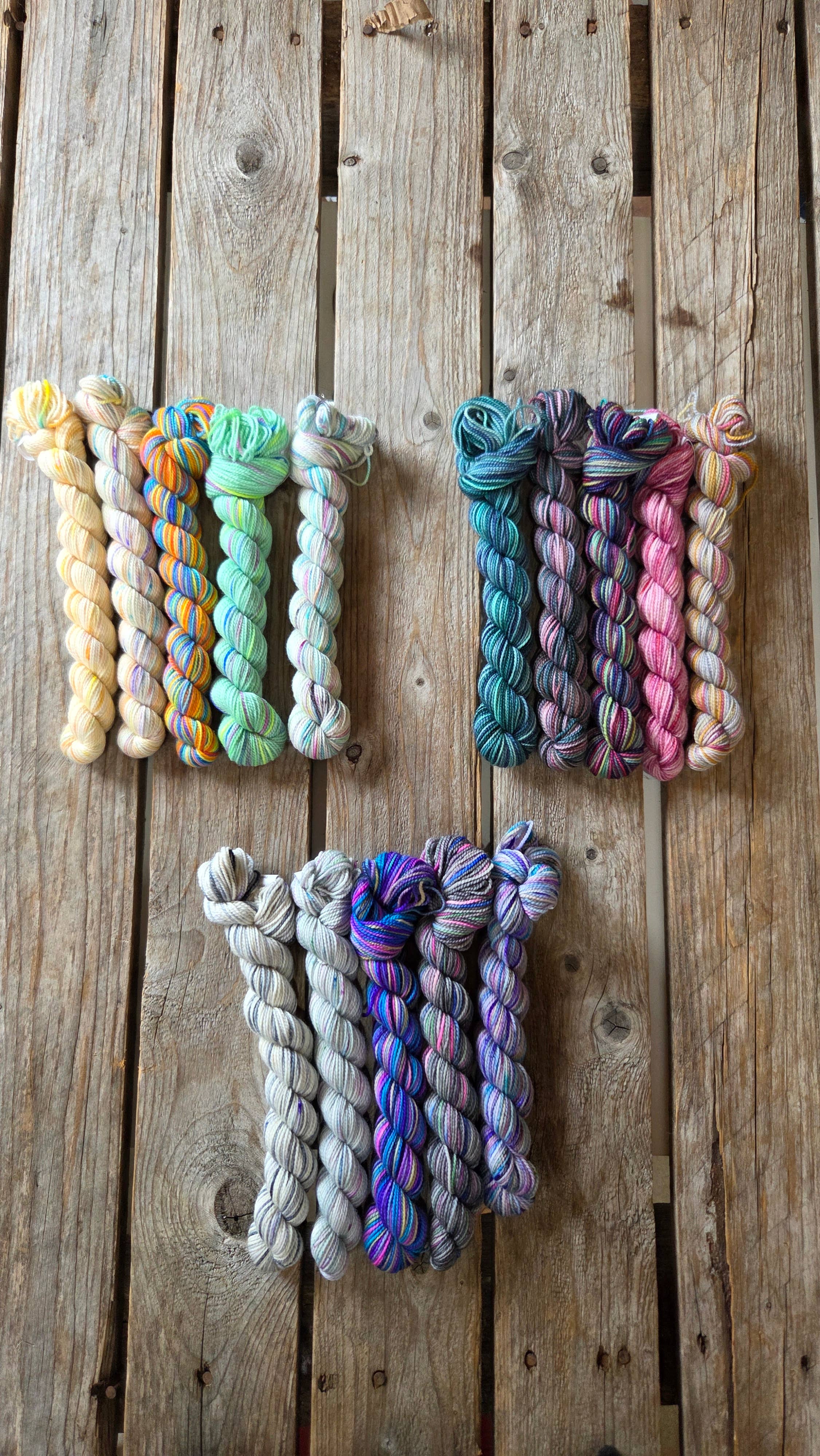 Koigu Wool Designs - Wholesale Yarn - Wibbly-Wobbly Scarf Mini Skein Sets (LYS DAY 2026)11