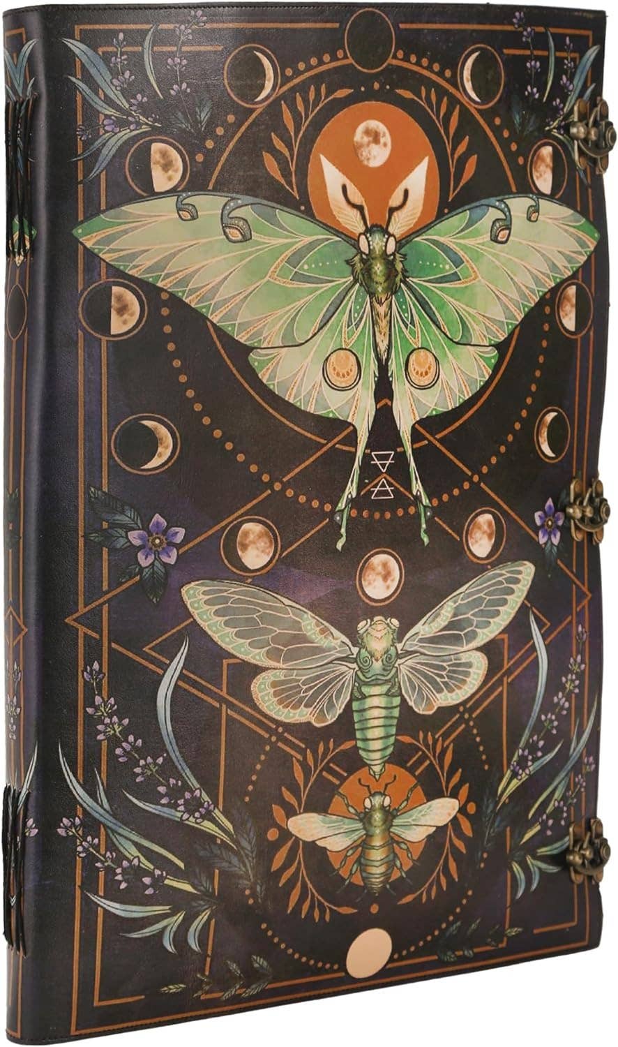 Tuzech Leather - Wholesale Journal/Diary - Book of Spell LeatherBound Huge Journal Grimoire Print Diary1