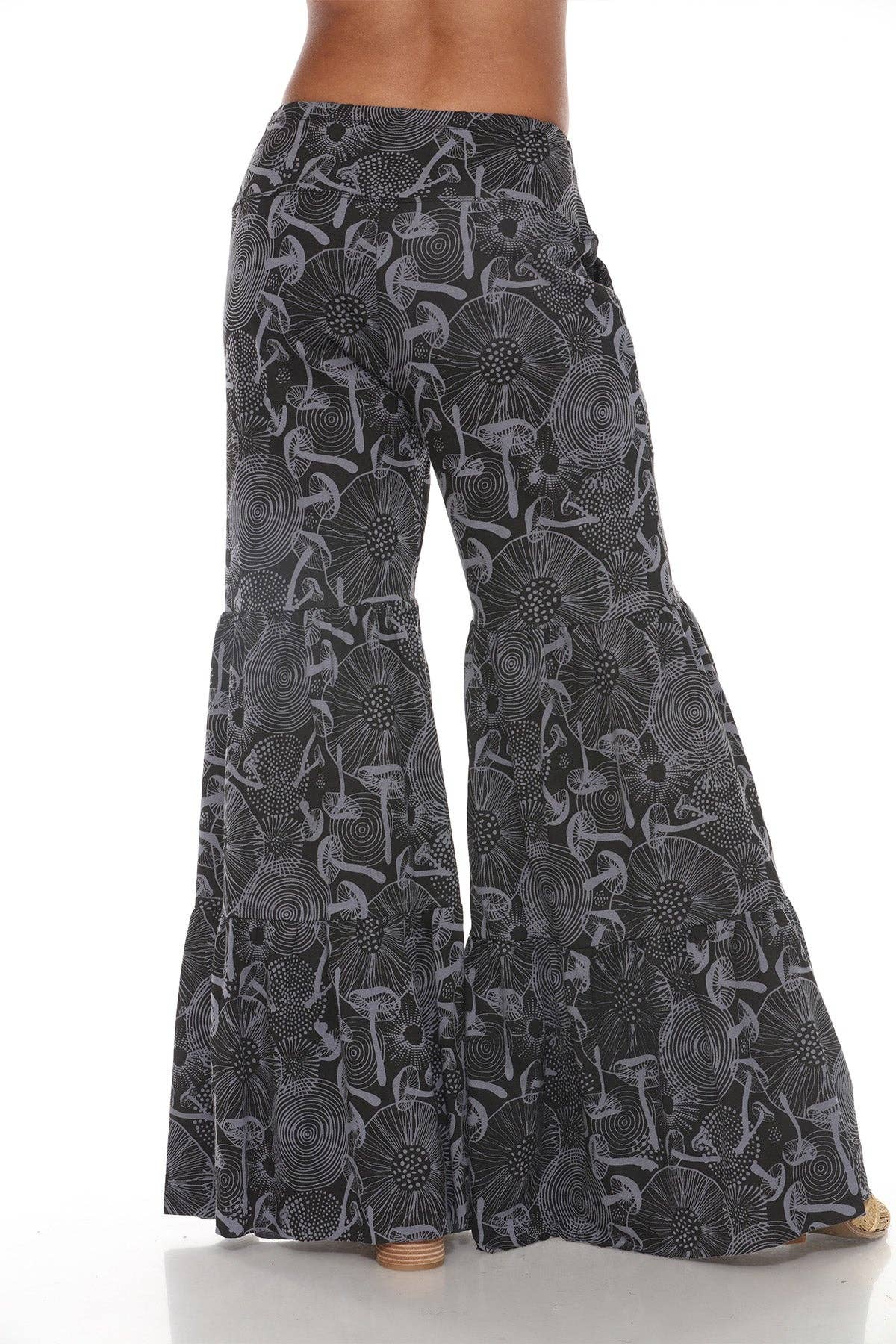 Lakhays Collection Inc. - Wholesale Pants - Women's - Mushroom Tiered Jersey Pants0