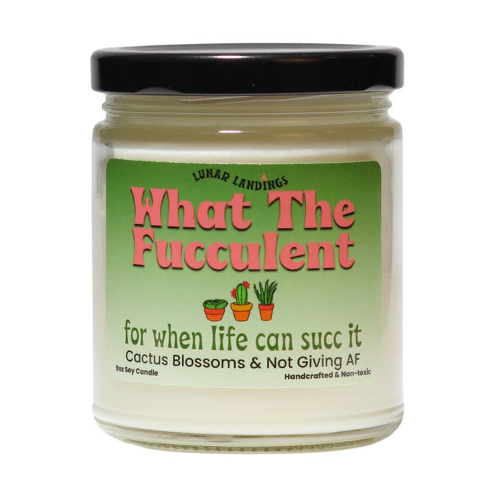 Baja Cactus Blossom Soy Candle for wholesale by Lunar Landings