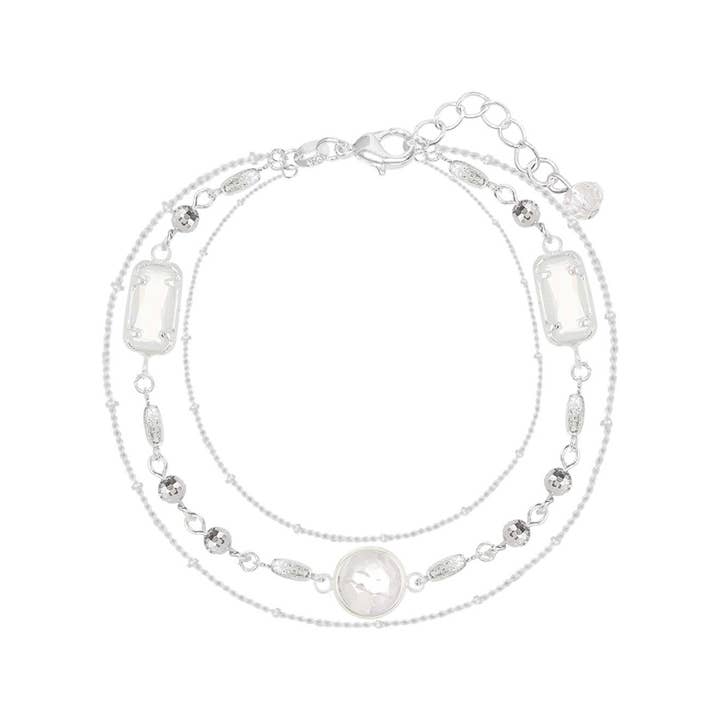 Zoey Simmons - Wholesale Bedelarmbandje - Moonstone Crystal Carolyn Armband - SF0