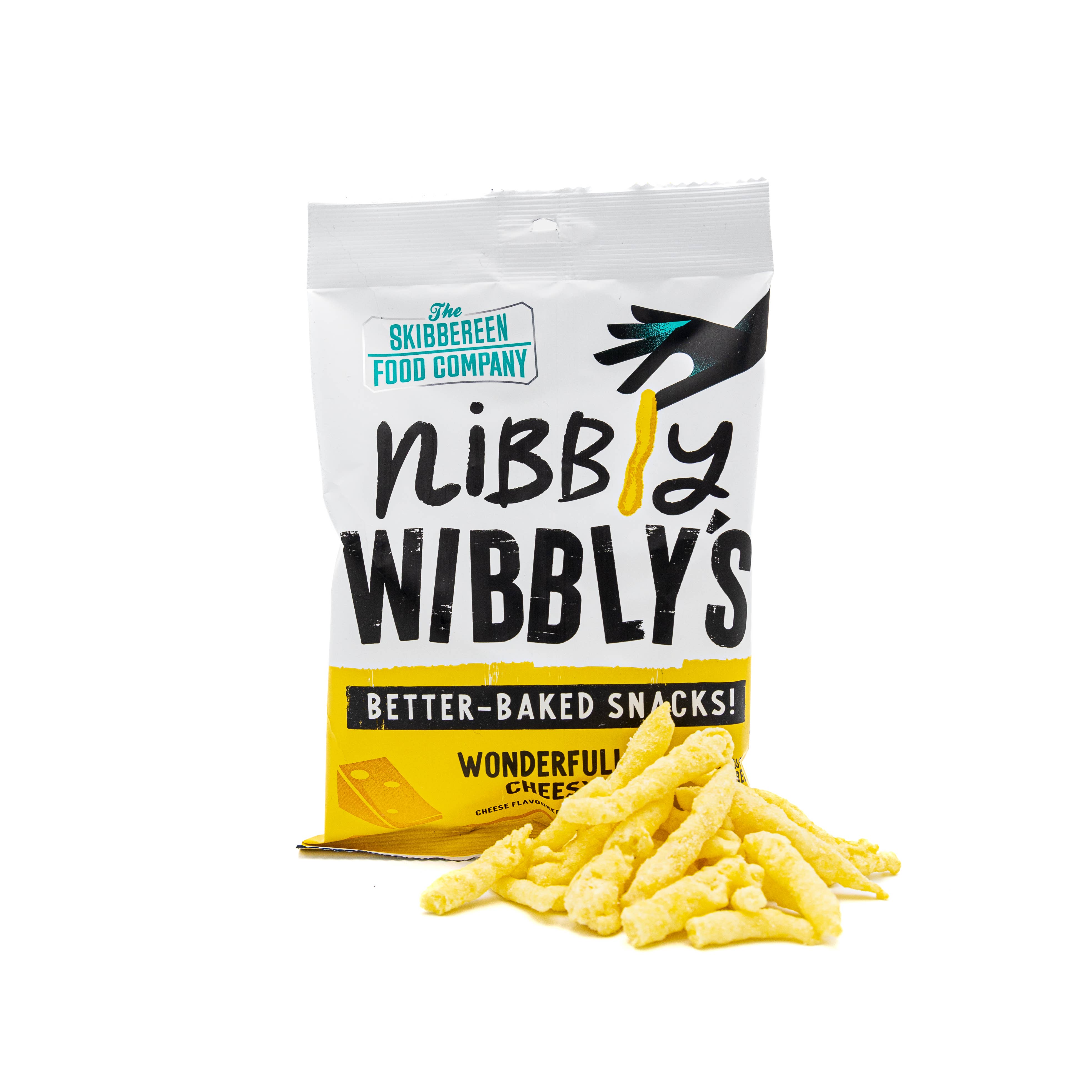 The Skibbereen Food Company - Wholesale Puffed Snack - Nibbly Wibbly’s – Wonderfully Cheesy - (20 by 50g)2